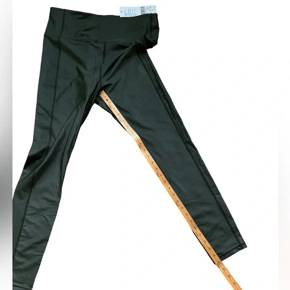 Sweaty Betty High Shine Workout Leggings Dark Forest Green XL NWT - Picture 9 of 12